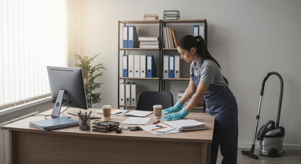 המדריך המלא לשמירה על סביבת עבודה פרודוקטיבית: כל מה שצריך לדעת על ניקיון אחרי שעות הפעילות