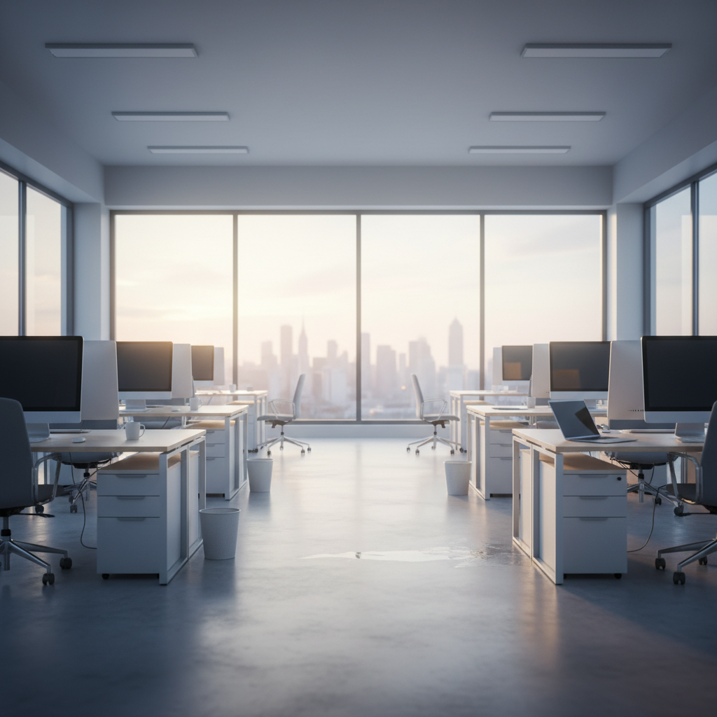 סוד ההצלחה של משרדים מובילים: ניקיון ערב יסודי לשקט תעשייתי