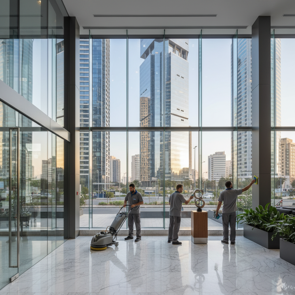 מצוינות בכל פינה: שמירה על יוקרה במתחמי העסקים של רמת גן