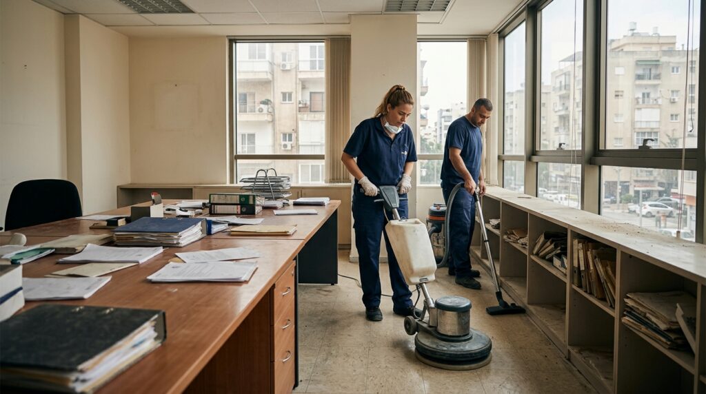 תהליך ה’איפוס’: המדריך המלא להחזרת משרד מוזנח בתל אביב למצבו האופטימלי